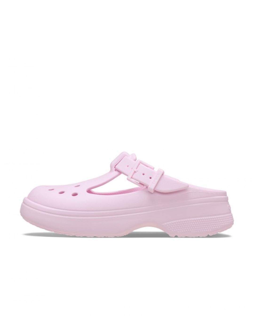 Sandalias para Mujer Crocs Classic mary jane Rosa 2/6