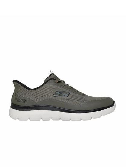 Chaussures pour hommes Skechers Summits Leyter slip-ins Vert.