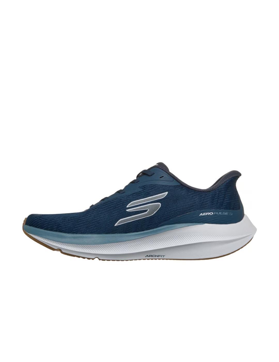 Zapatillas para deporte para Hombre Skechers Skx aero pulse slip-ins Marino 2/5