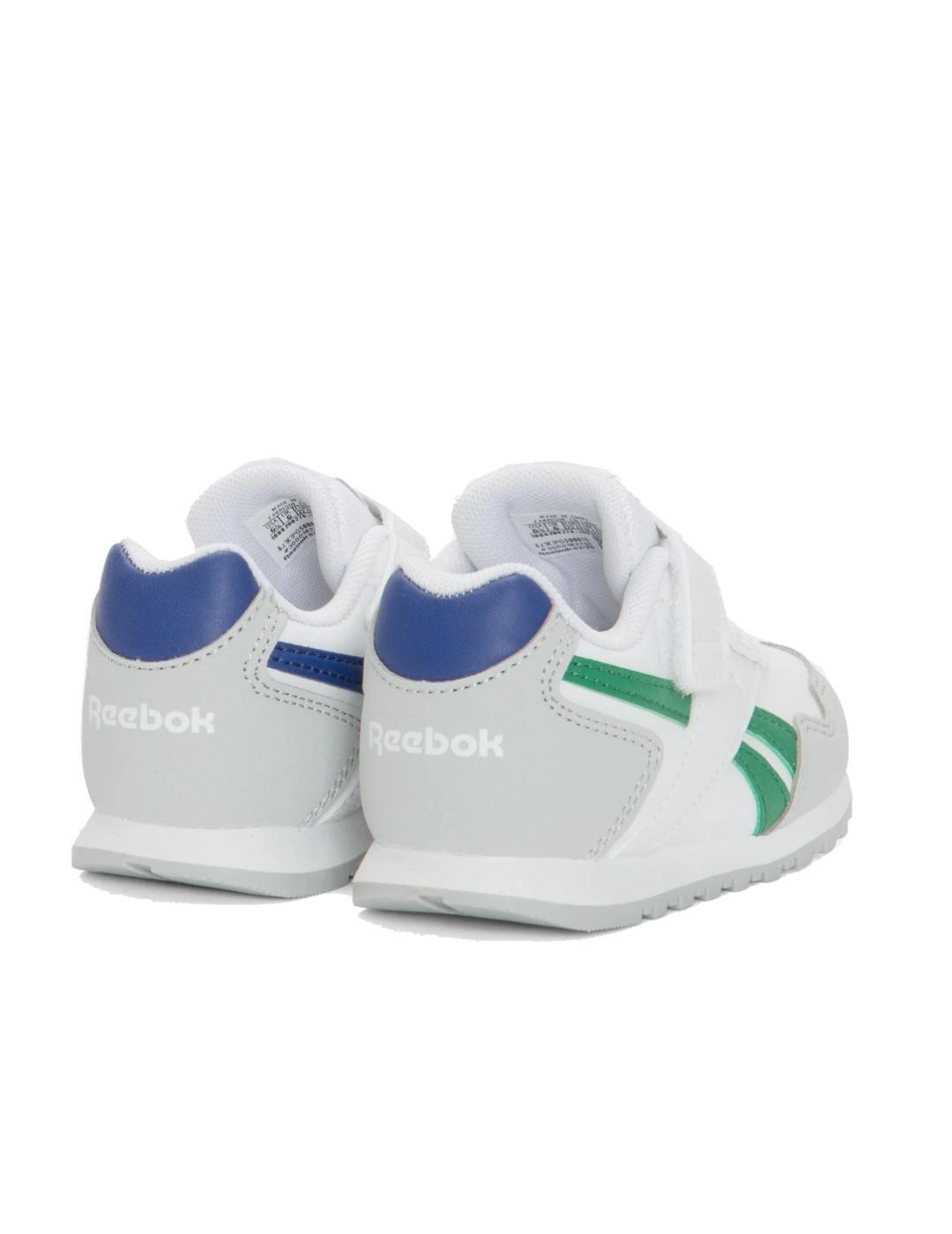 Zapatillas para Niño Reebok Glide elastic l&t strap Blanco 3/4