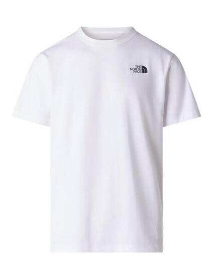 T-Shirt für Herren The North Face Vertical Regular Weiß.