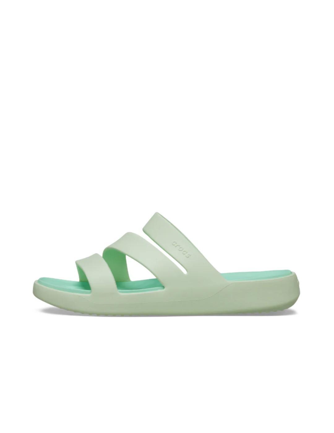 Sandalias para Mujer Crocs Getaway strappy 3yh  Verde 2/5