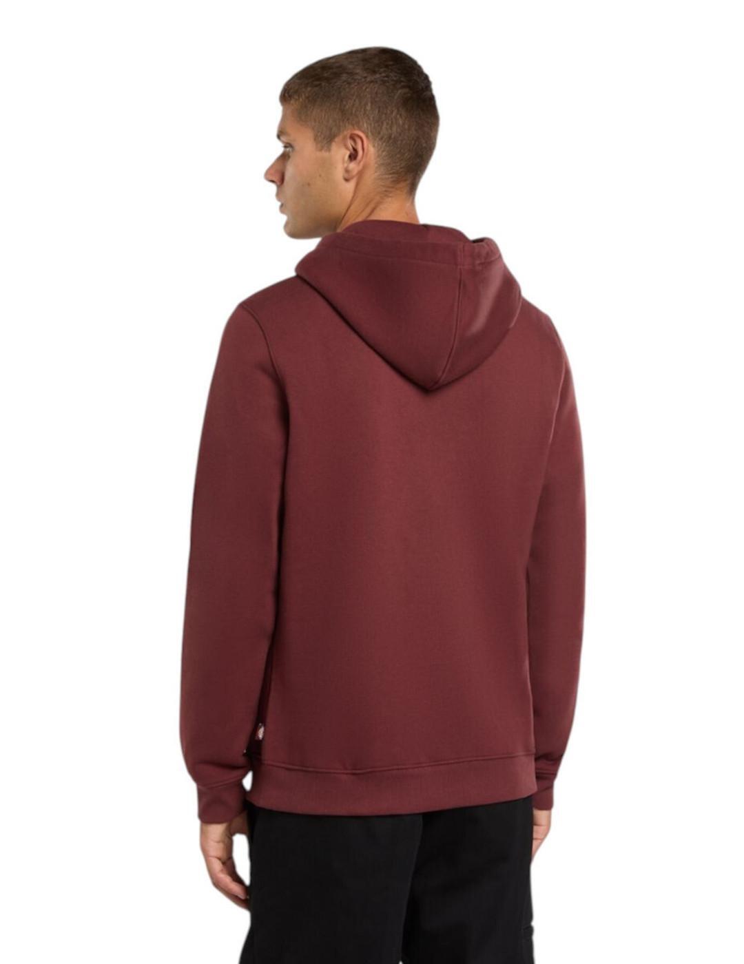 Maglietta uomo Dickies Oakport Borgogna 4/6