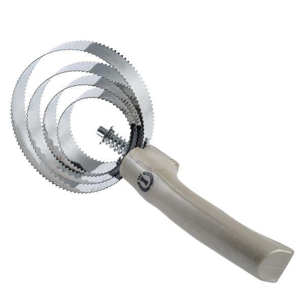 Imperial Riding Curry Comb Metal IRH - Sapphire 2/3