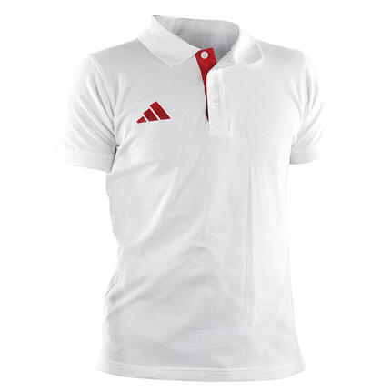 Polo country (couleur : noir/blanc - taille : l)