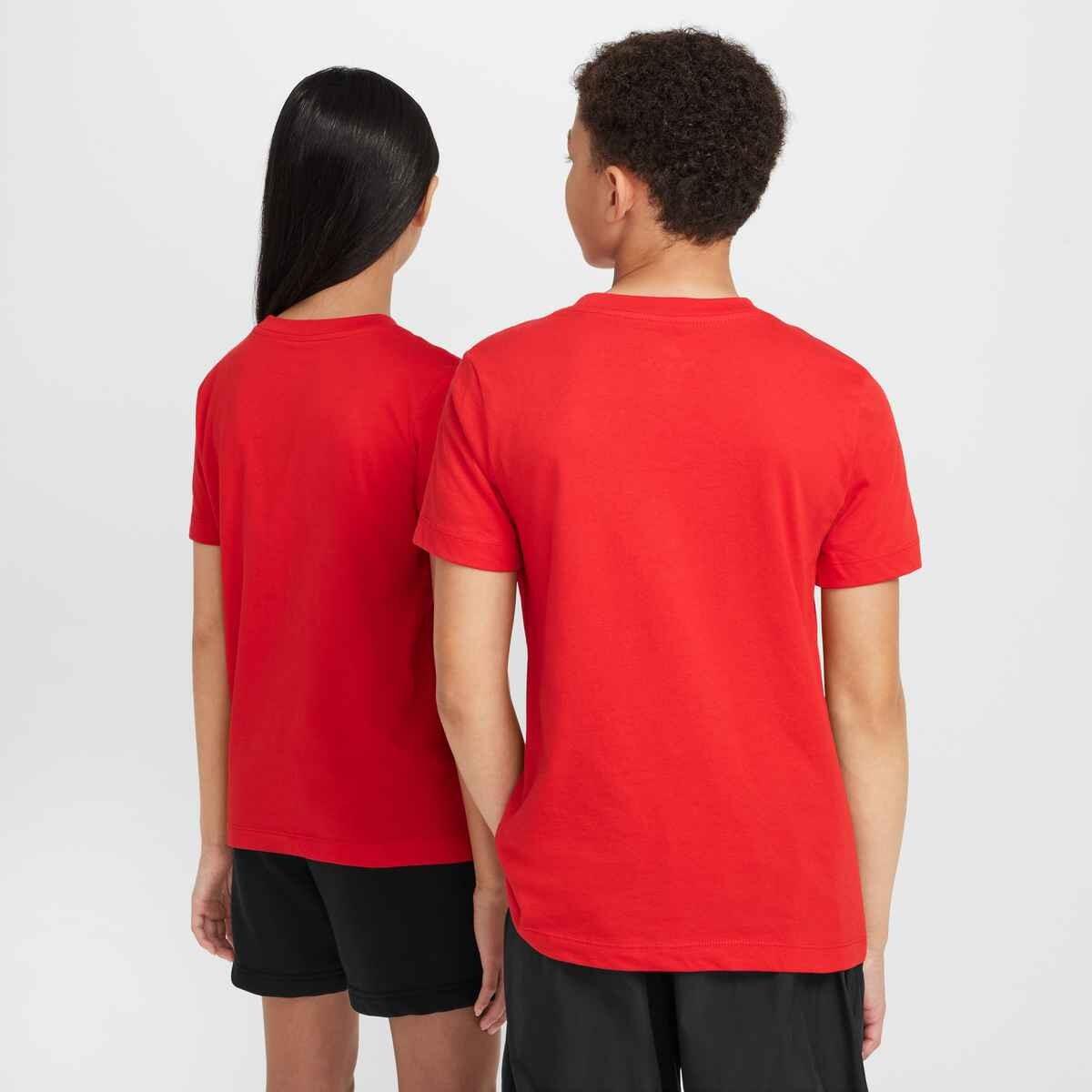 T-Shirt Criança Nike Sportswear Futura Vermelho 4/4