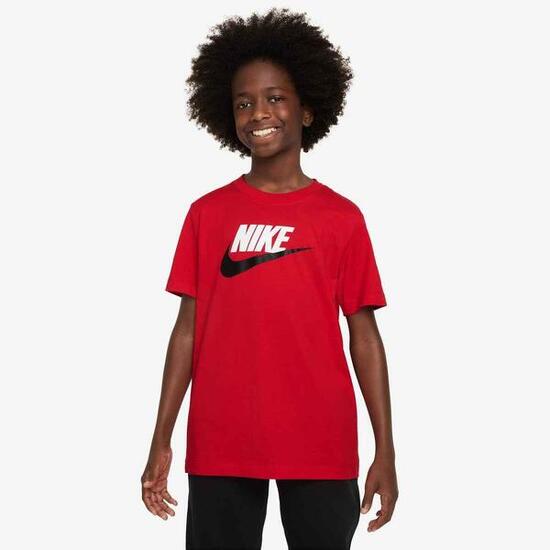 T-shirt junior nike bianco