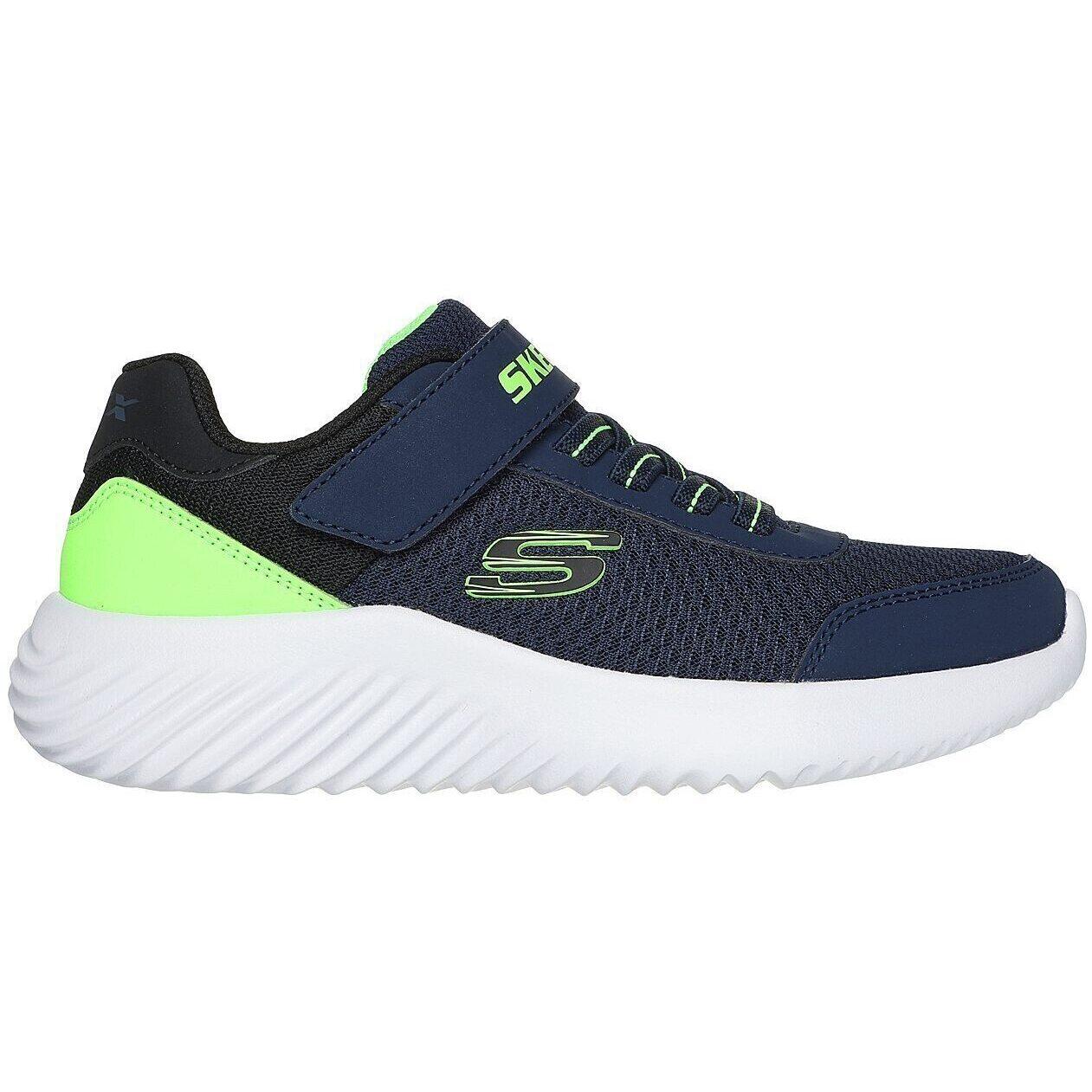 Baskets Skechers Bounder - Trekzic, Bleu, Enfants 3/5
