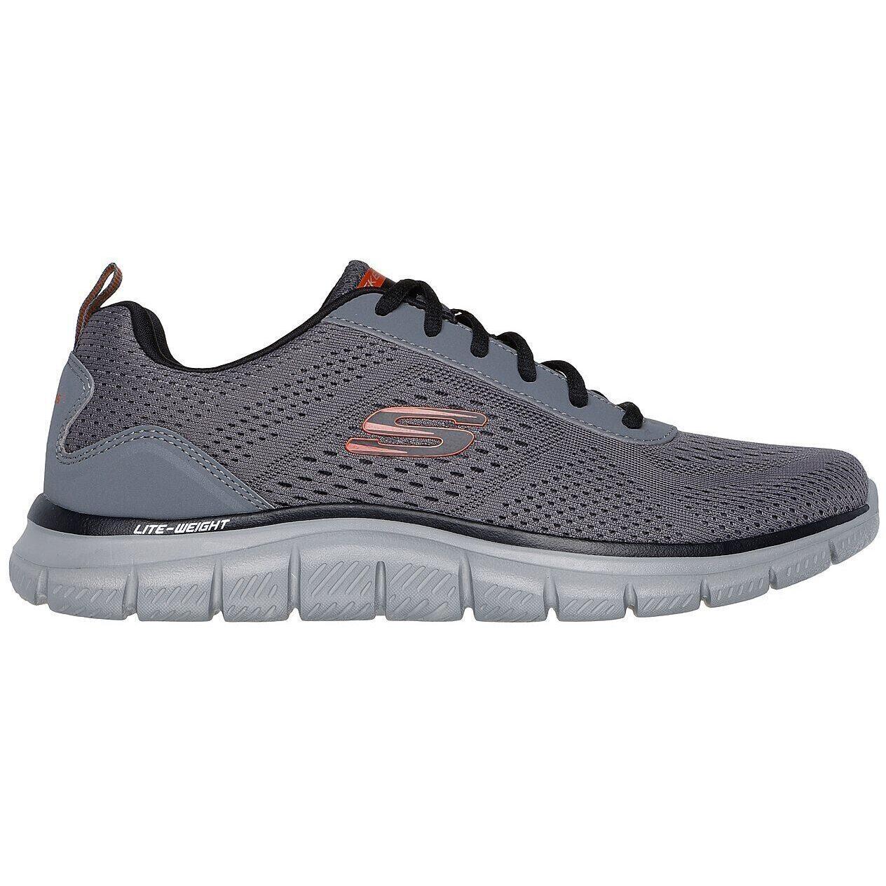 Baskets Skechers Track - Leshur, Gris, Hommes 3/7