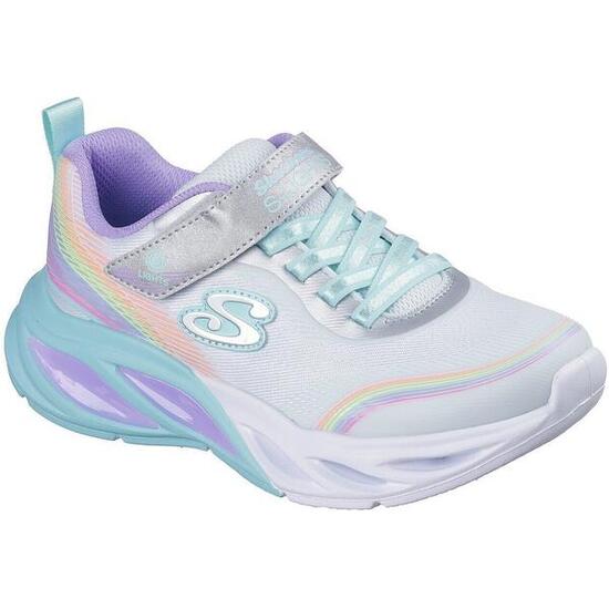 Sneakers Skechers Modell Cosmic Glow Rainbow Farbe Blau