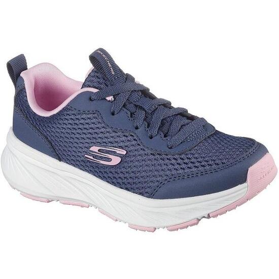 Zapatillas de Running Niña Skechers Edgeride 30382L/NVLV Azul Marino