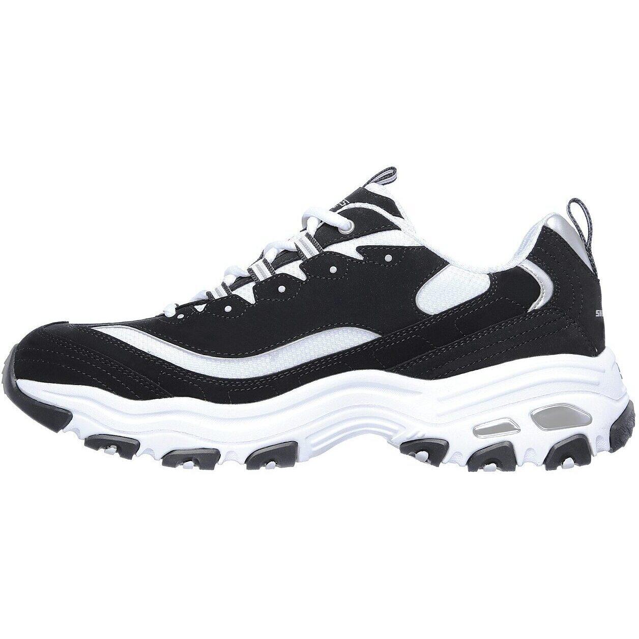 Scarpe da ginnastica Skechers D'Lites, Nero, Uomini 5/5
