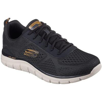 Sneakers skechers track - leshur, zwart, mannen