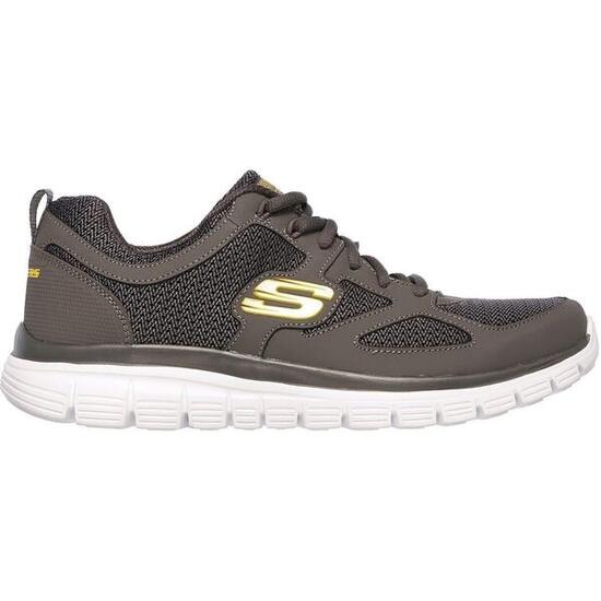 Zapatillas Skechers Burns- Agoura, Gris, Hombre