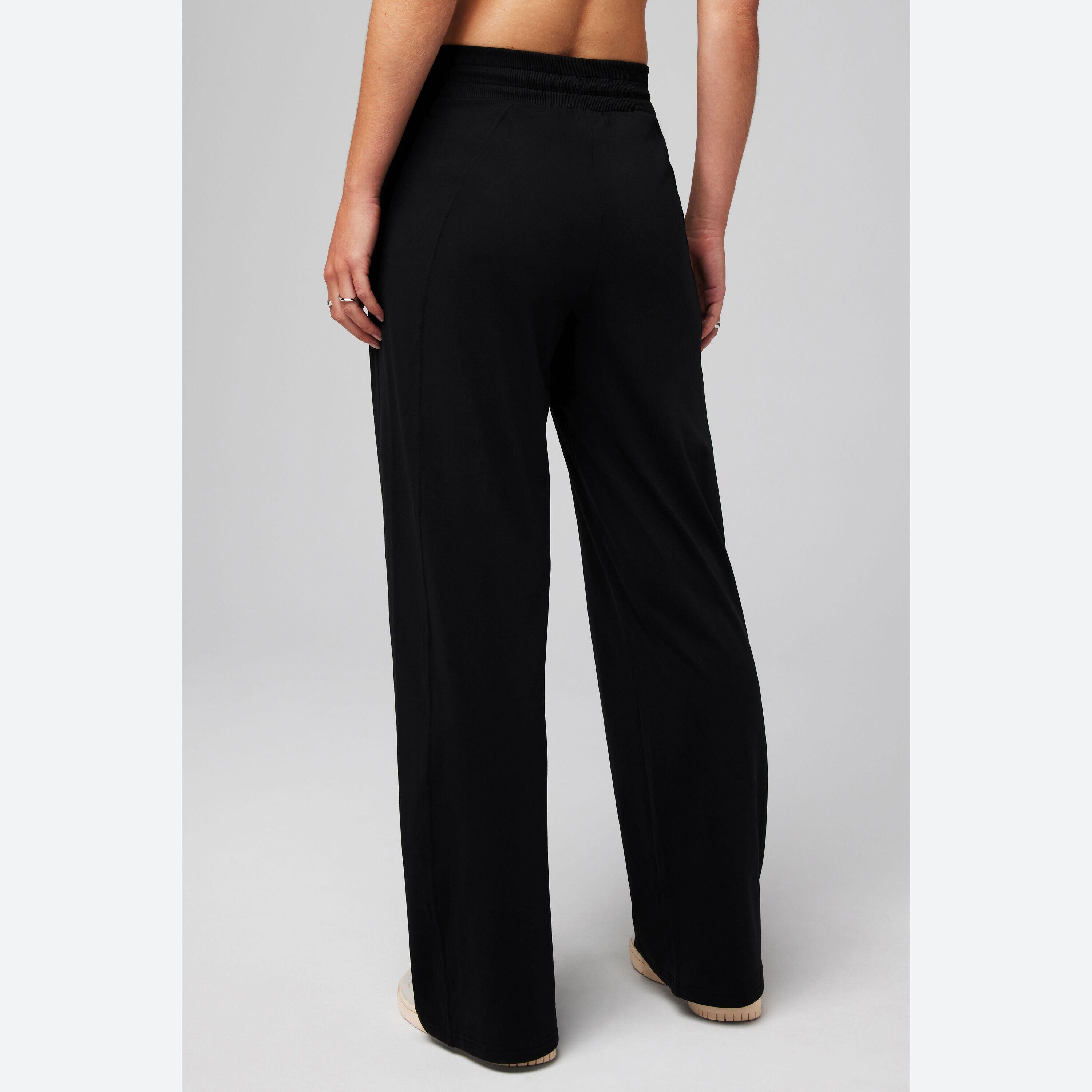 Pantalon Femme Cloud Jersey Wide Leg Pant Avec Jambe Large 3/6