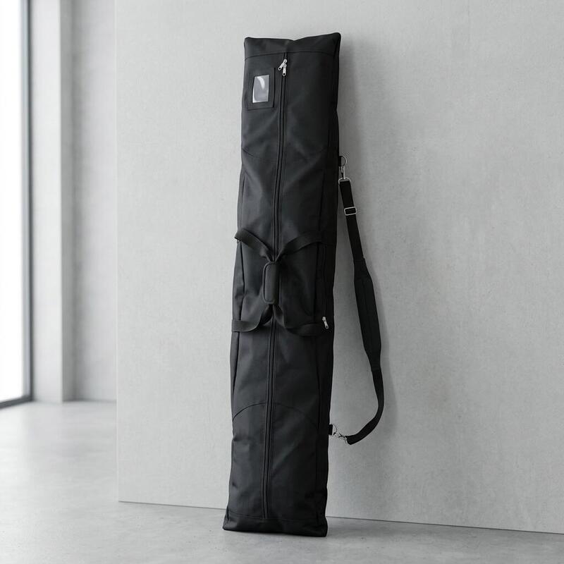 Geantă de snowboard hidrofugă 180x40x16 cm - Neagră