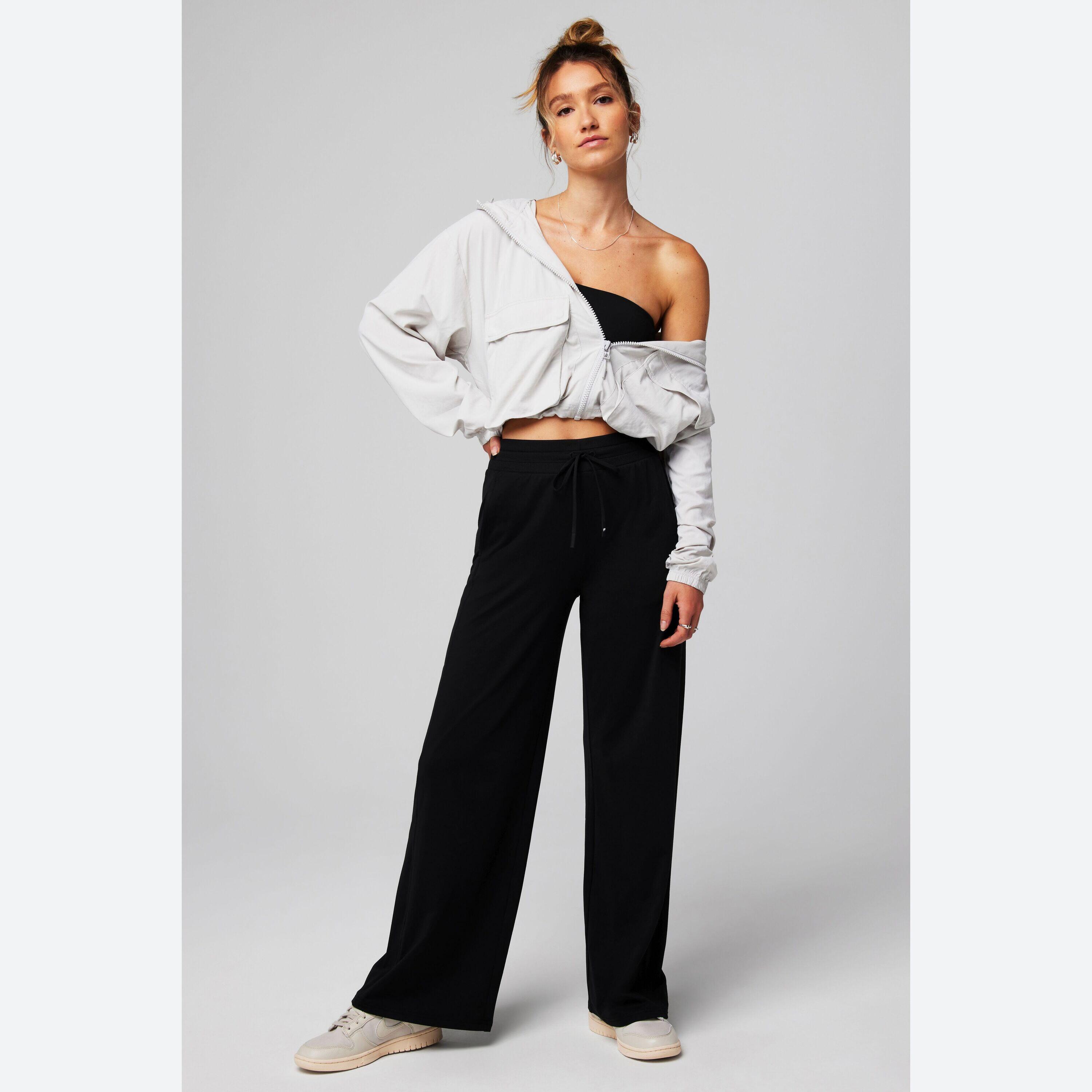 Pantalon Femme Cloud Jersey Wide Leg Pant Avec Jambe Large 4/6