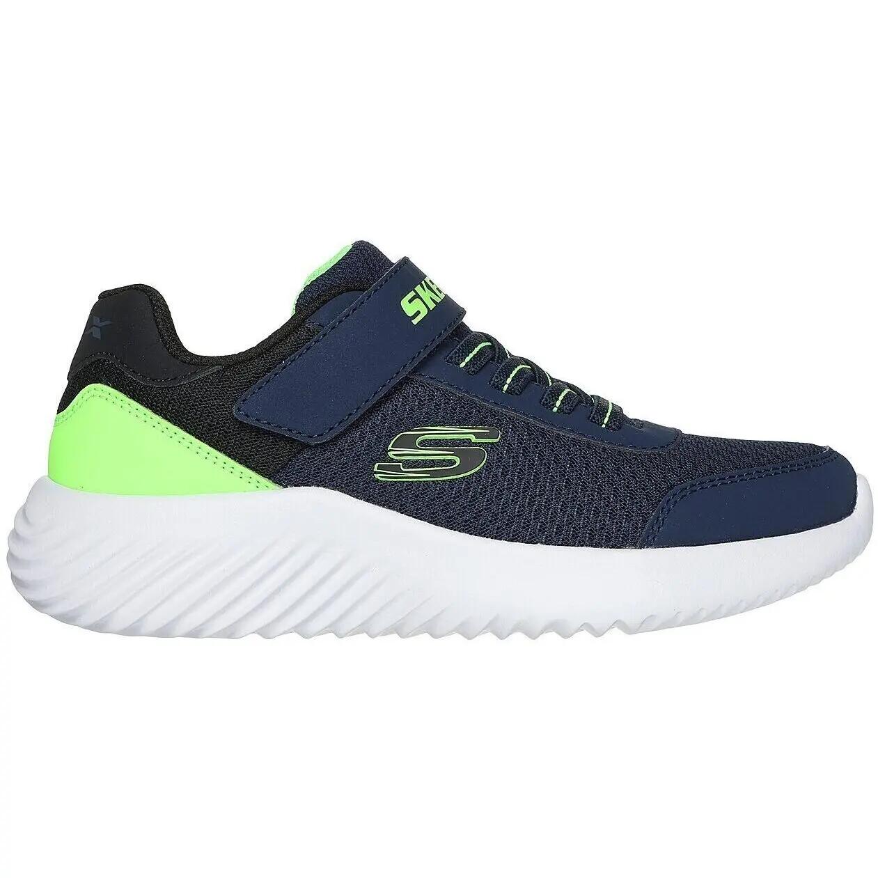 Scarpe da ginnastica Skechers Bounder - Trekzic, Blu, Bambini 3/5