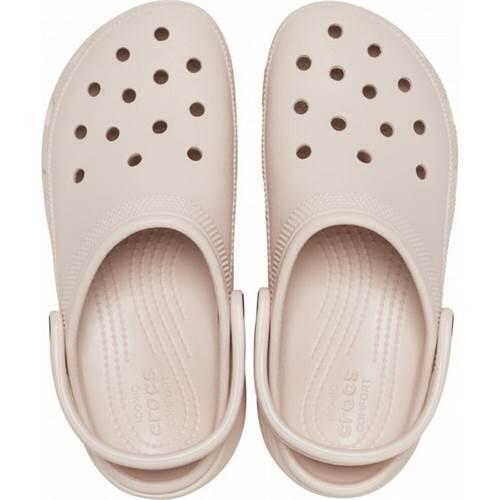 Papuci de tip crocs universali c4599 pentru întregul an bej damă