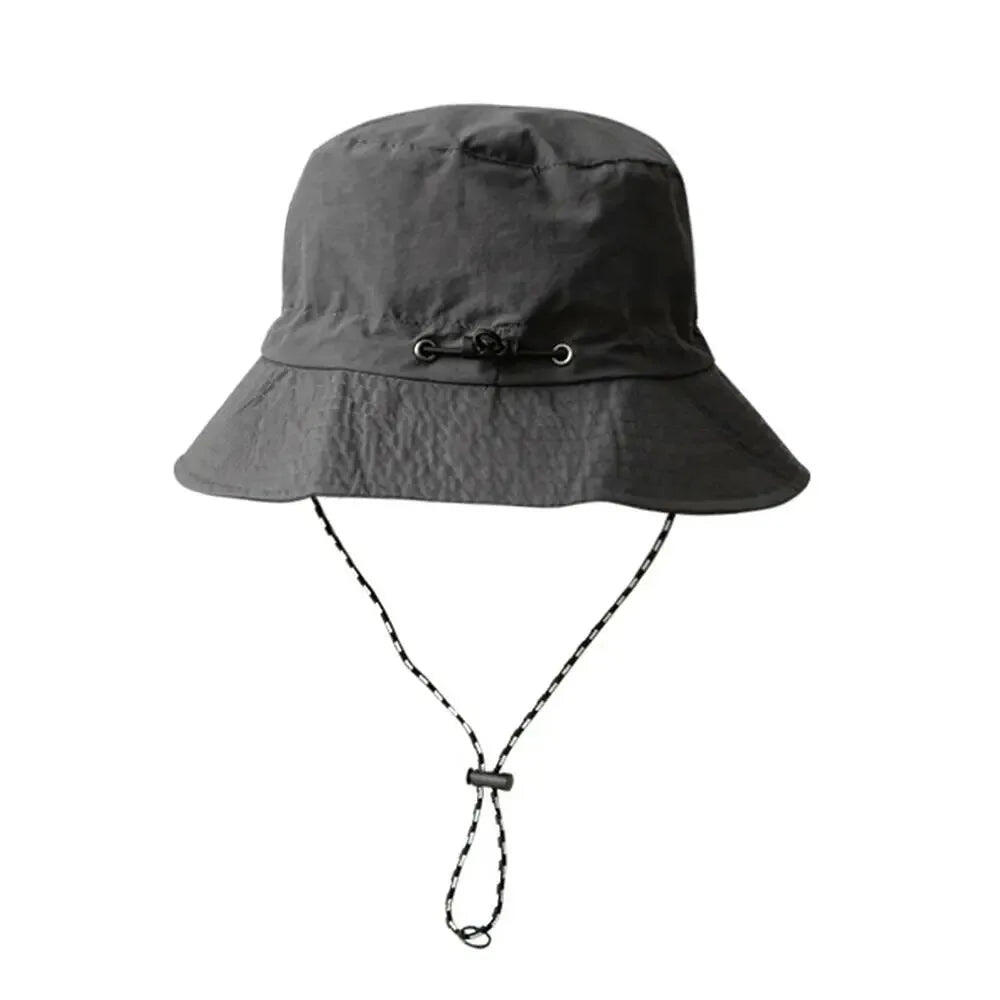 Anti-UV Waterproof Bucket Hat for Outdoor (Gray)