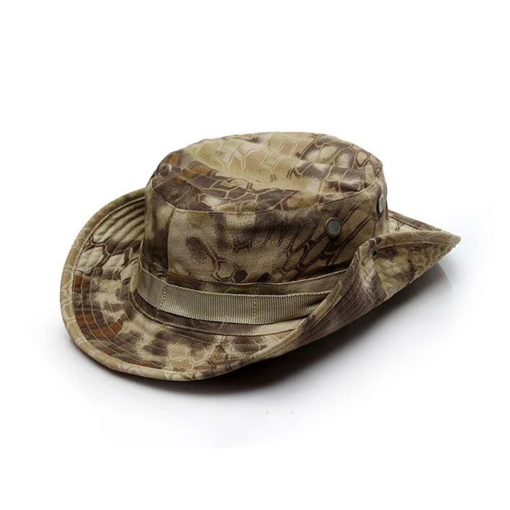 Boonie Yellow Python Unisex Hat with UV Protection for Hiking