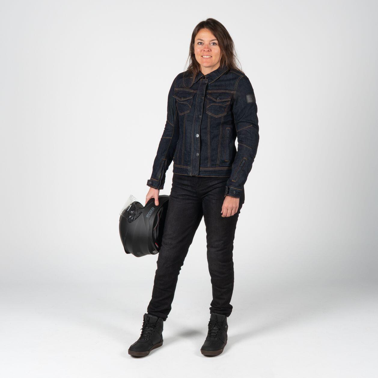 Veste Jean Moto Certifié Moto LADY DNM BLOUZ MOTOBLOUZ 5/7