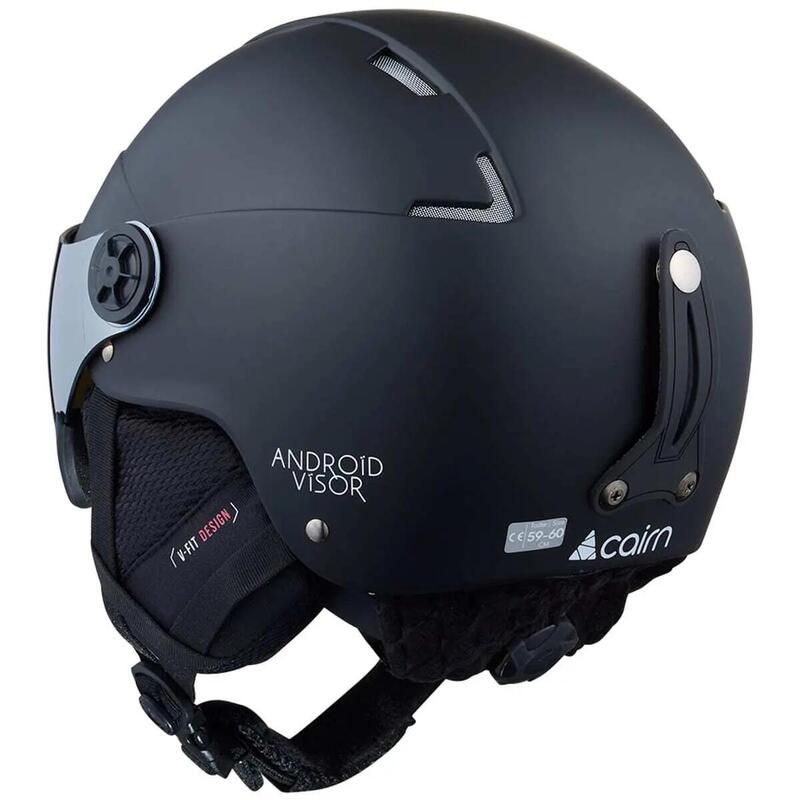 Dětská lyžařská helma Cairn Android Visor V-Fit