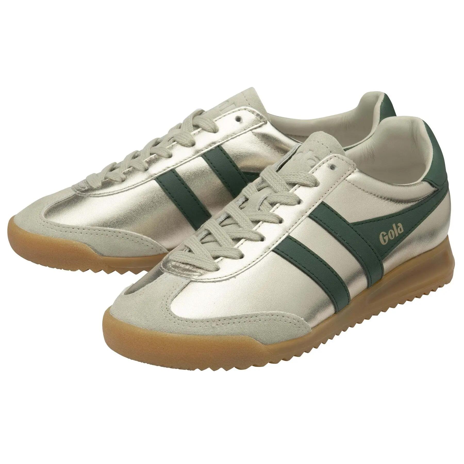 Damen Schnürschuhe Gola Torpedo Glimmer 3/4