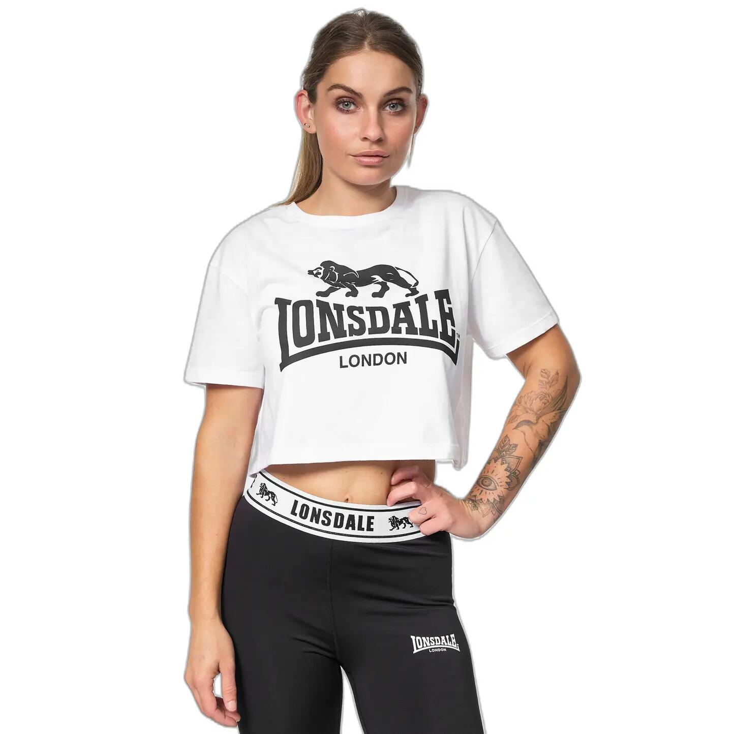 T-shirt cropped femme Lonsdale Gutch Common 2/5