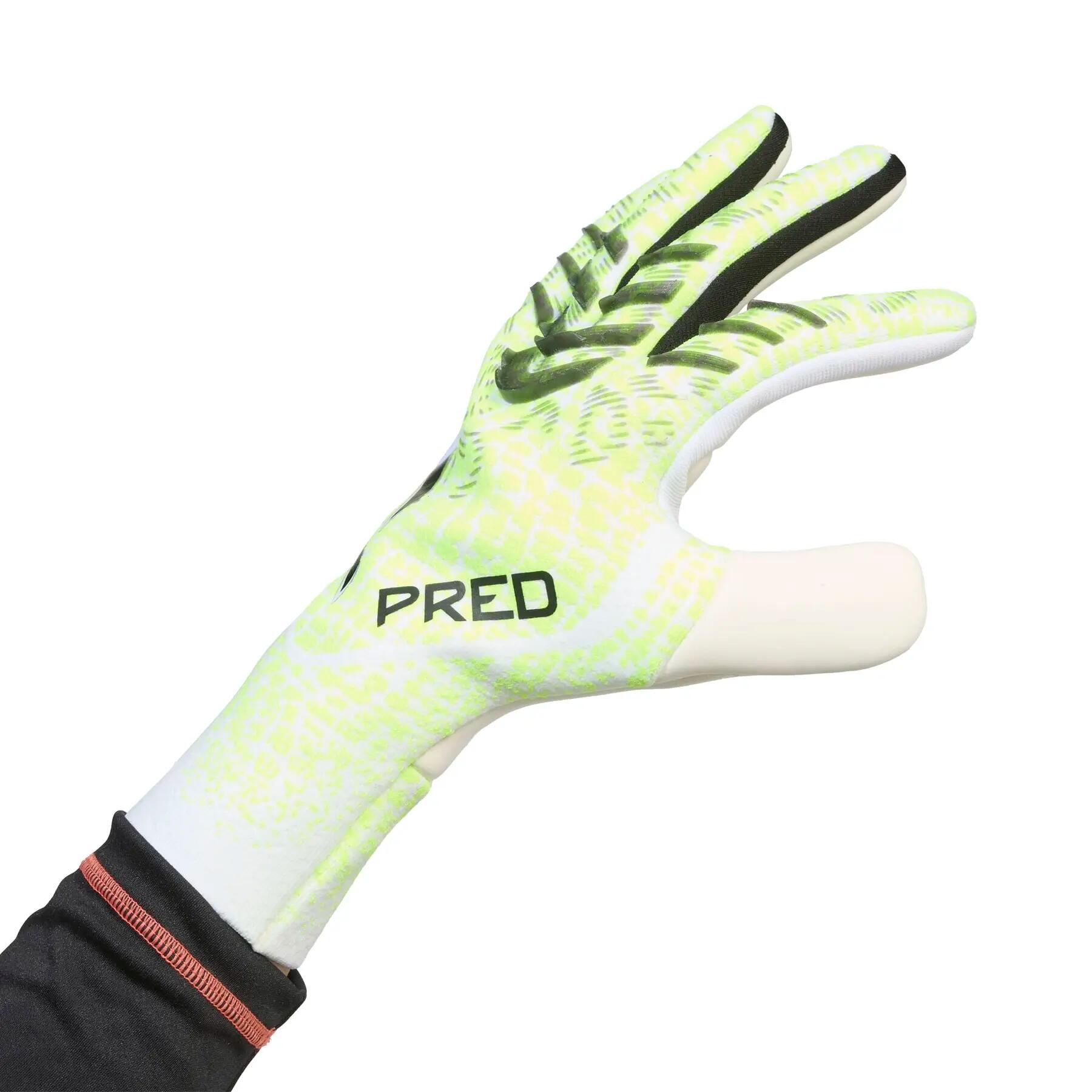 Guantes de portero sin dedos adidas Predator Pro 3/6