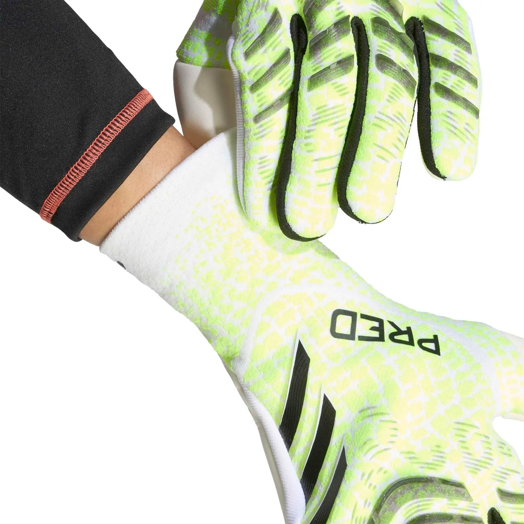 Guantes de portero sin dedos adidas Predator Pro 6/6