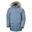 Geacă universală 53630601 clasică cu glugă bleu-deschis bărbătească