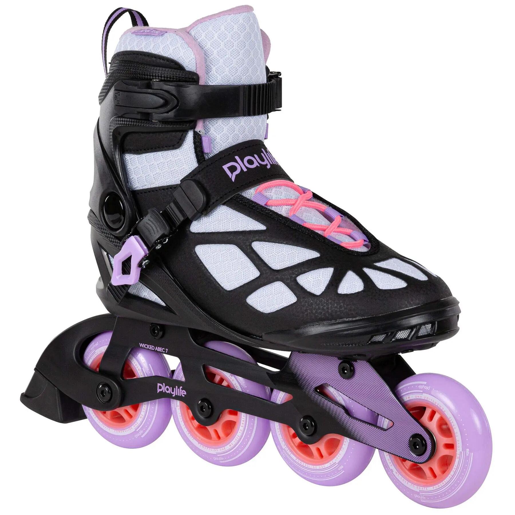 Roller freeskate Playlife Lancer White 84 2/7