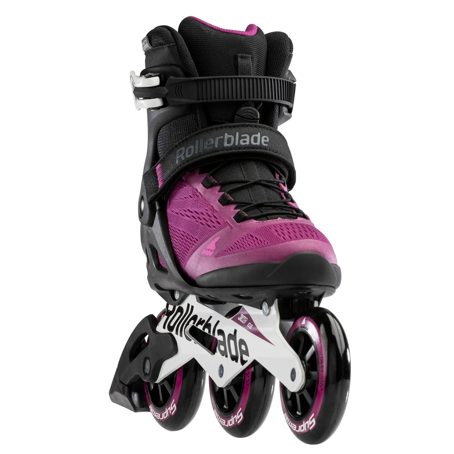 ROLLERBLADE MACROBLADE 100 3WD  W, VIOLETT/SCHWARZ, 42 6/7