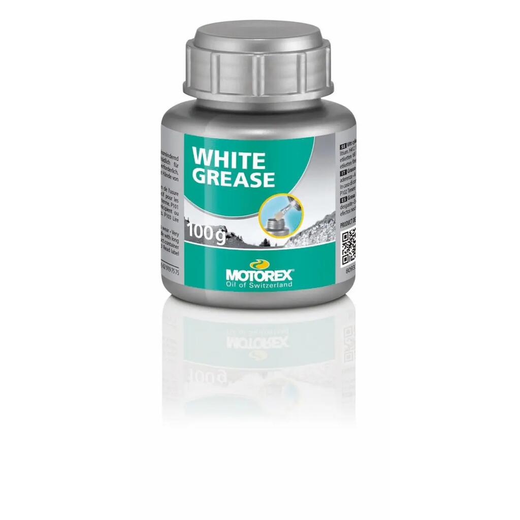 White grease in a jar Motorex