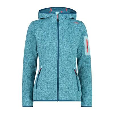 Dames fleece met capuchon cmp
