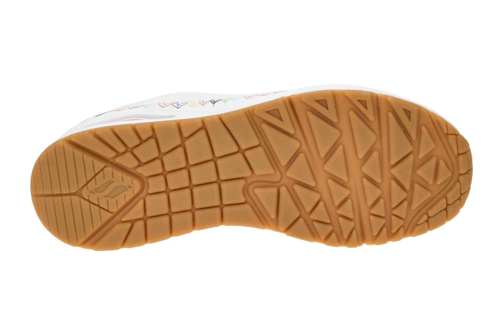 Sneakers Skechers Uno - Love All Aroun, Wit, Dames 7/7