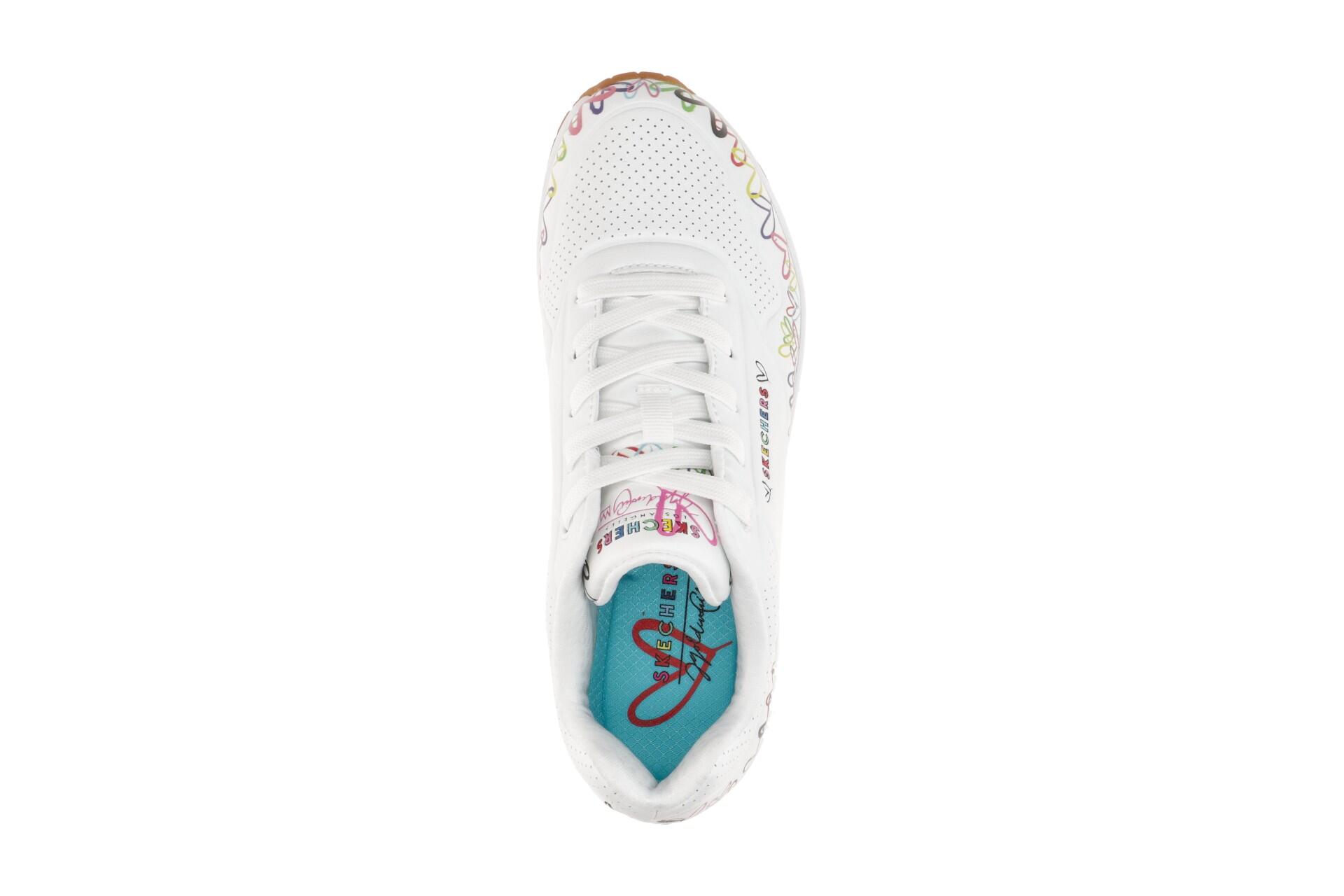 Sneakers Skechers Uno - Love All Aroun, Wit, Dames 6/7