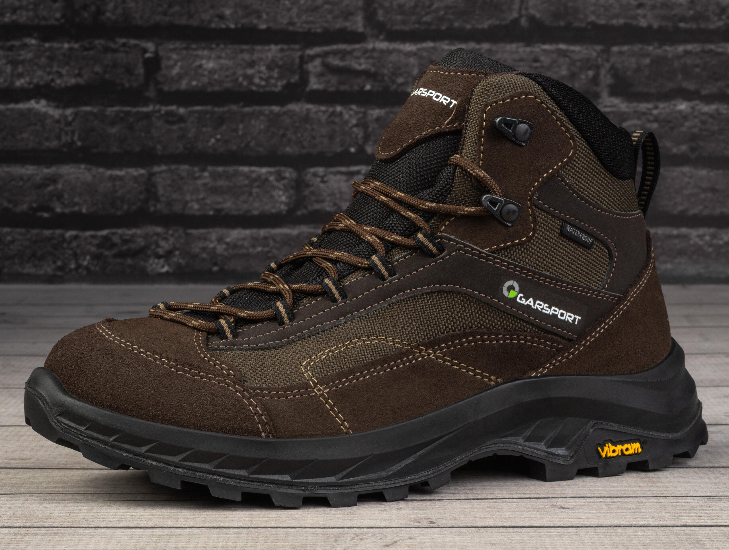 Scarponi Trekking Garsport Avereau Mid Impermeabili Marrone 3/7