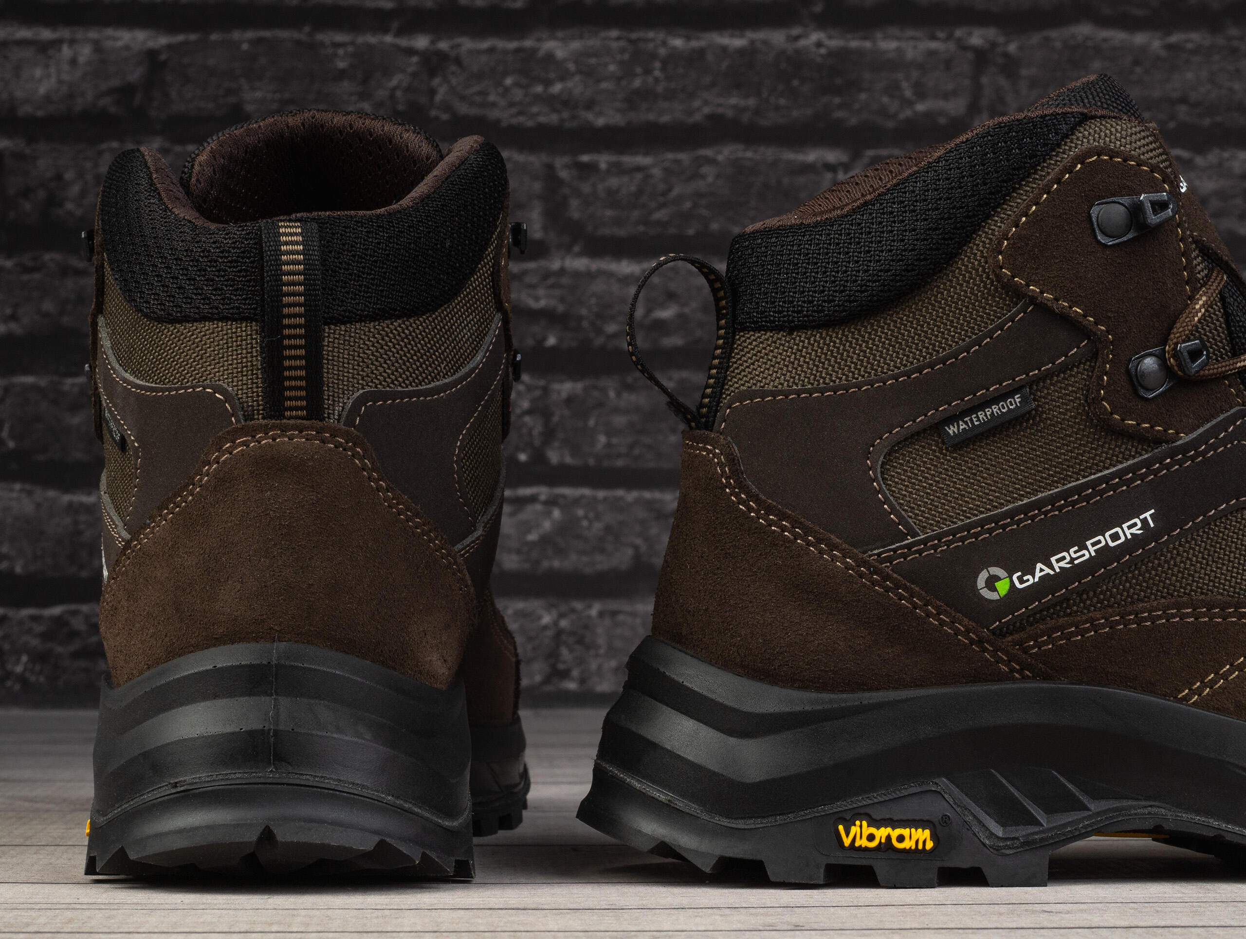 Scarponi Trekking Garsport Avereau Mid Impermeabili Marrone 4/7