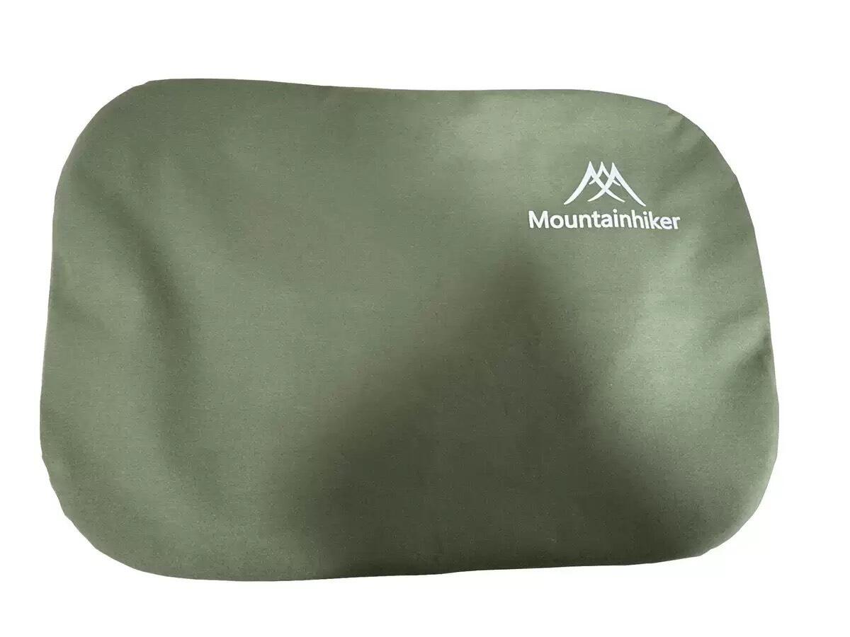Mountainhiker pillow cover, green