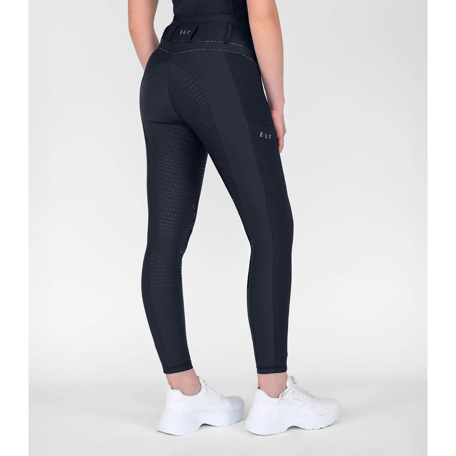 Dziewczęce legginsy jeździeckie z pełną przyczepnością ELT Susann 3/3