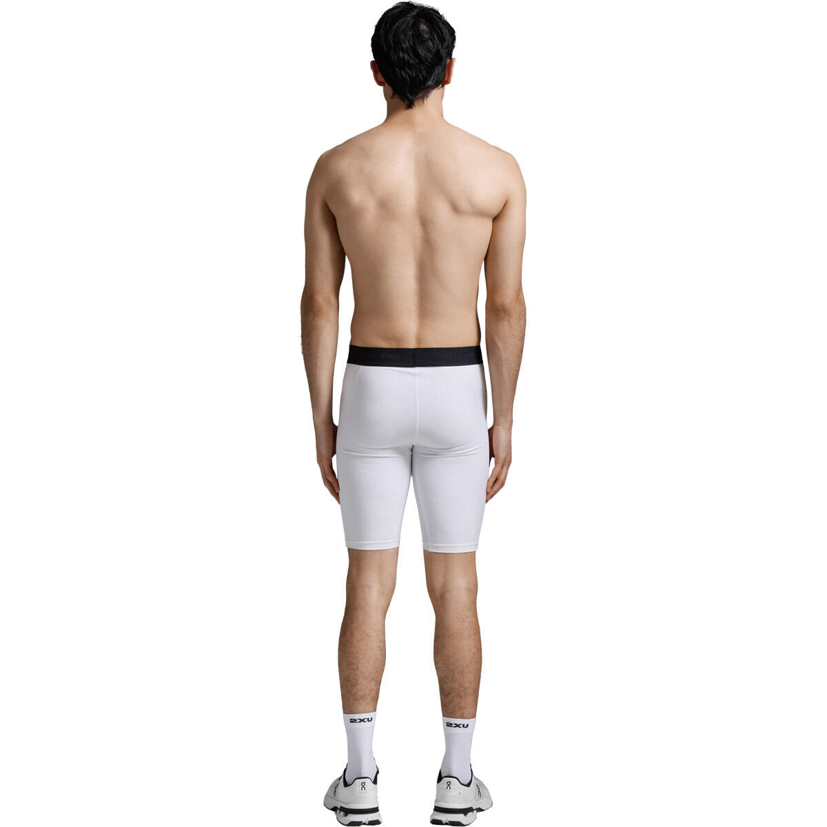 Malla Hombre Base Layer Comp Shorts 2XU Blanco 6/7