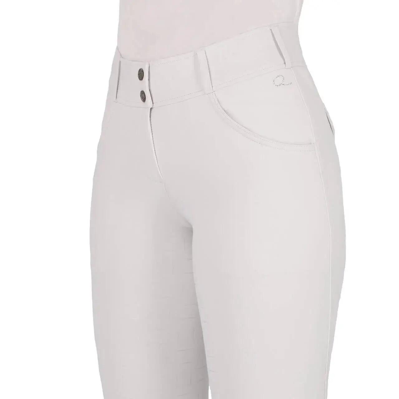 Leggings da equitazione da donna QHP Vaila 4/6