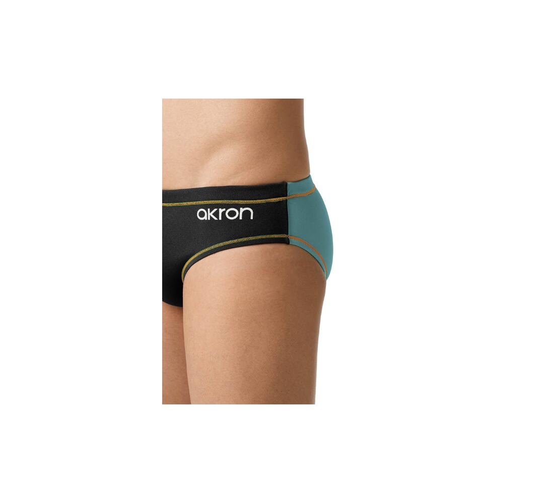 Costume Nuoto  100% Poliestere AKRON Addison Bicolor Blue 2/2