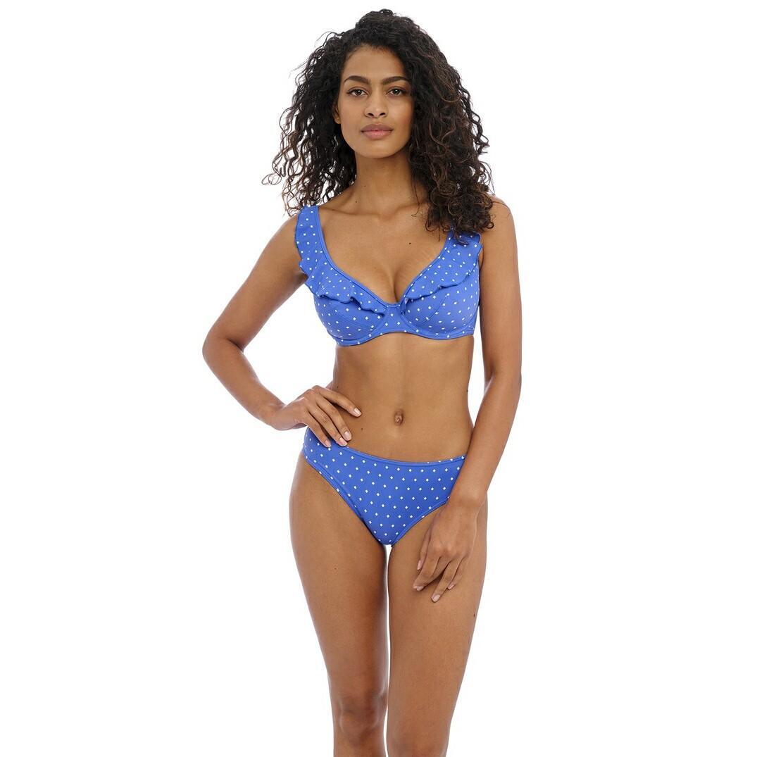 Crop top da bagno da donna con ferretto e spalline Freya Jewel cove 2/5