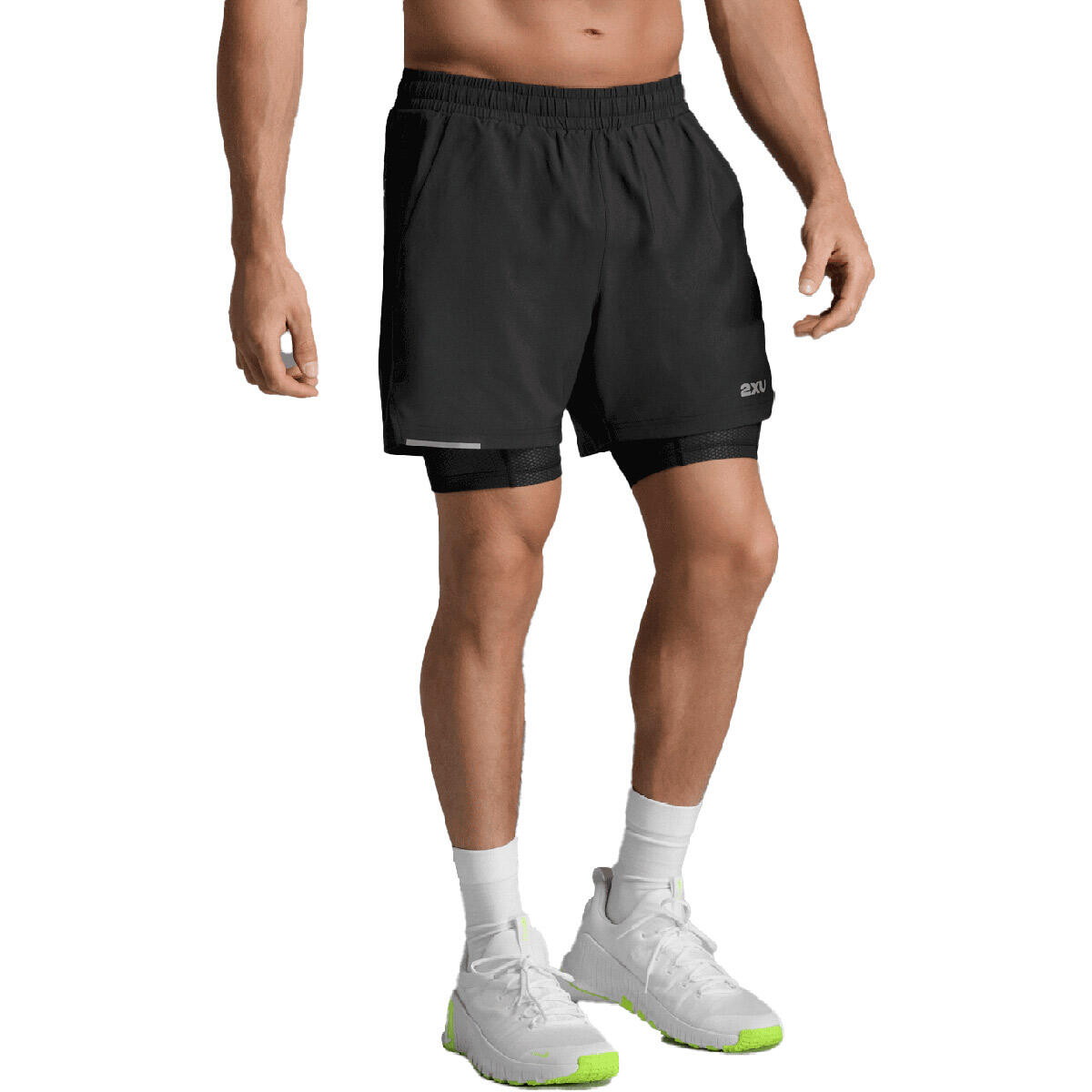 Pantalón Corto Hombre Aero Mesh 2-In-1 5 Inch Short 2XU Negro 1/6