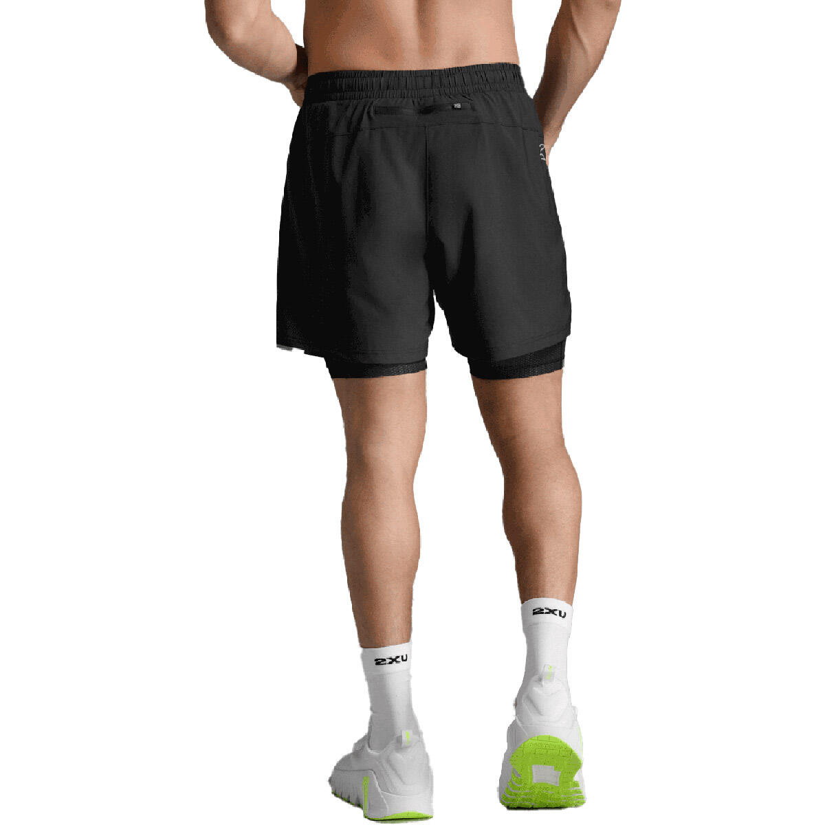 Pantalón Corto Hombre Aero Mesh 2-In-1 5 Inch Short 2XU Negro 3/6
