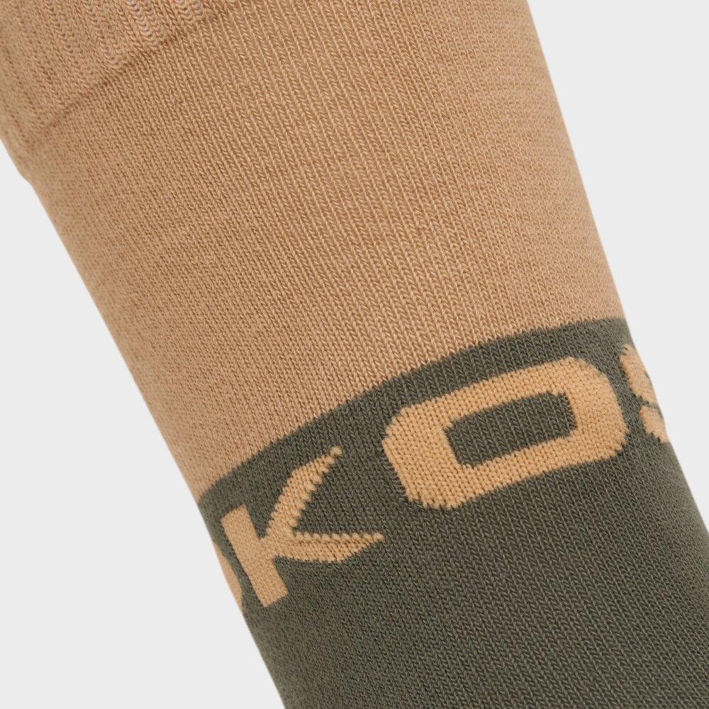 Chaussettes de snowboard Homme et Femme Fuji Olive Green Vert 5/5
