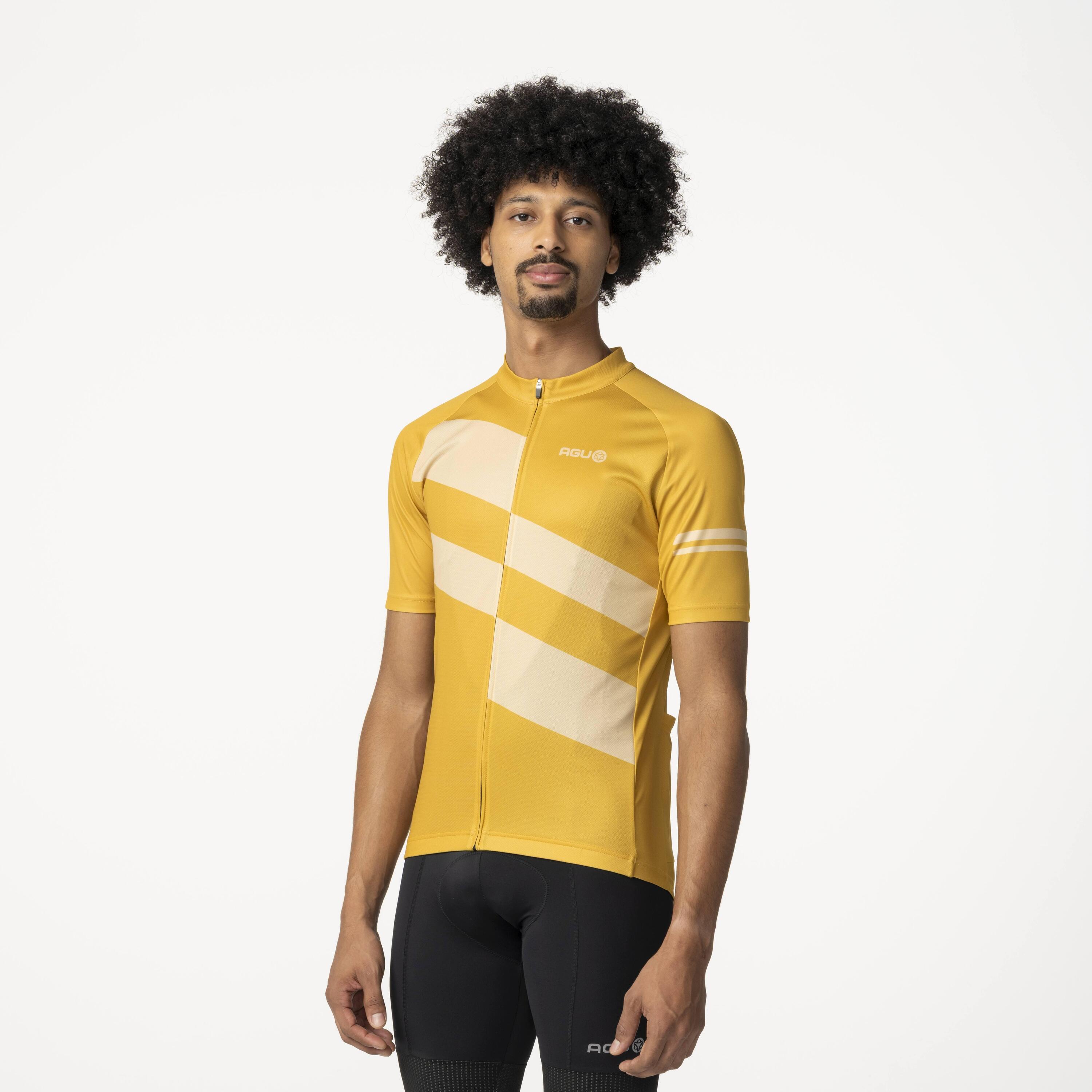 Diagonal Stripes Trikot Essential Herren Amber Haze 2/7
